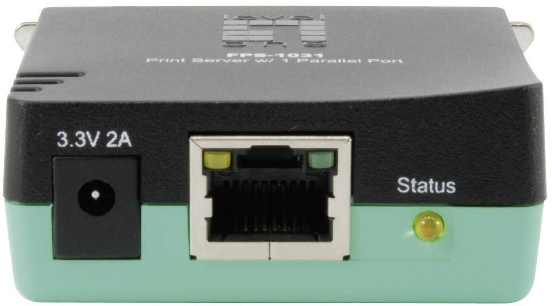 LevelOne FPS-1031 Netzwerk Printserver LAN (10/100 MBit/s), Parallel (IEEE 1284)