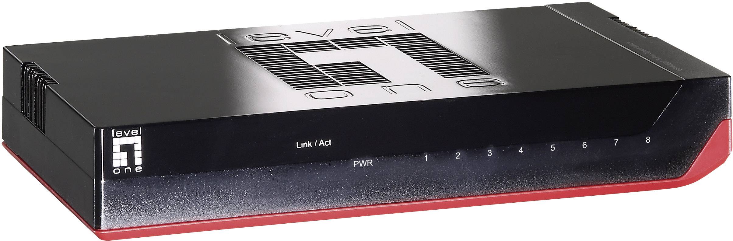 LevelOne GSW-0807 Netzwerk Switch RJ45 GSW-0807 8 Port 1 GBit/s