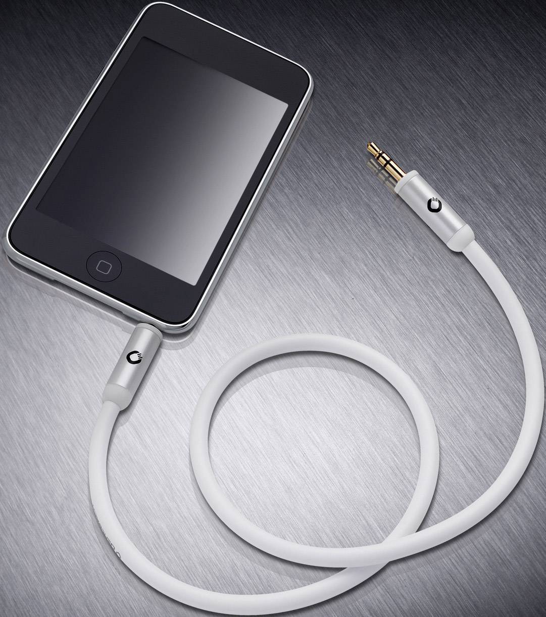 Oehlbach Klinke Audio Anschlusskabel [1x Klinkenstecker 3.5mm - 1x Klinkenstecker 3.5 mm] 1.50m Weiß vergoldete Steckkontakte