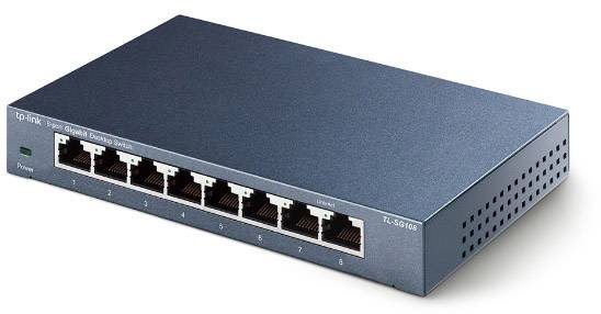 TP-LINK TL-SG108 V4 Netzwerk Switch 8 Port 1 GBit/s