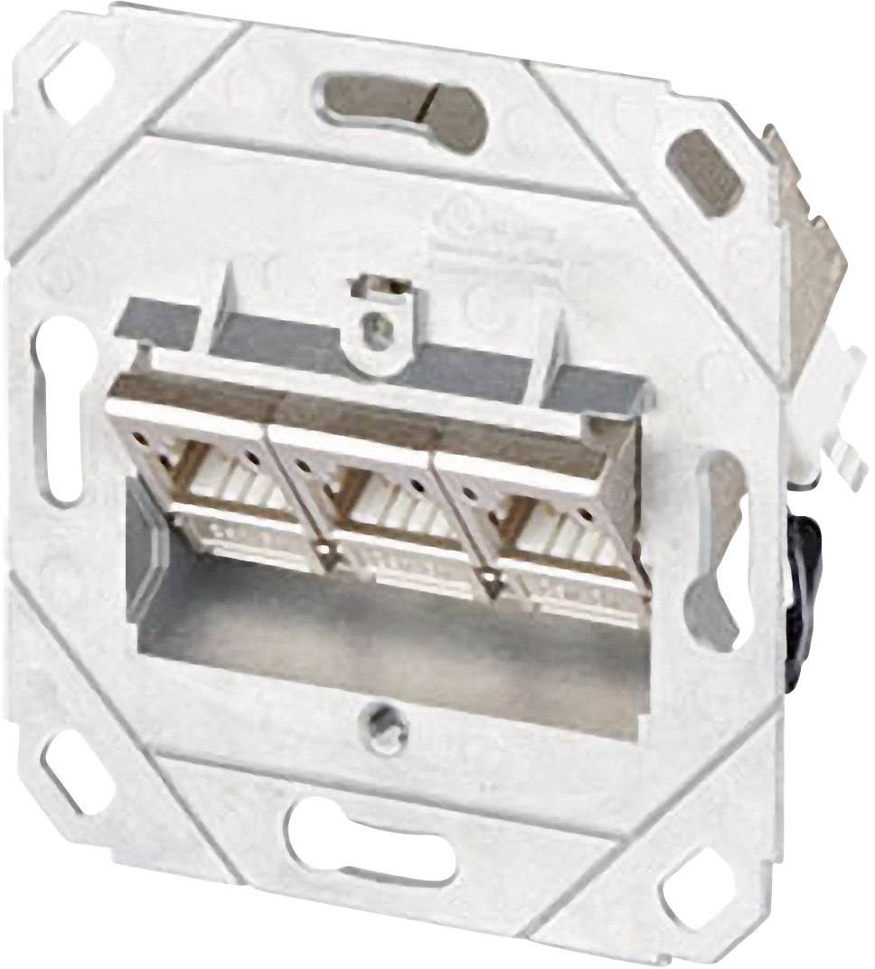 Metz Connect Netzwerkdose Unterputz Einsatz CAT 6a 3 Port