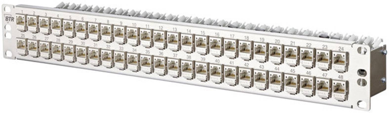 Metz Connect 130B11P4-E 48 Port CAT 6a 1.5 HE Bestückt
