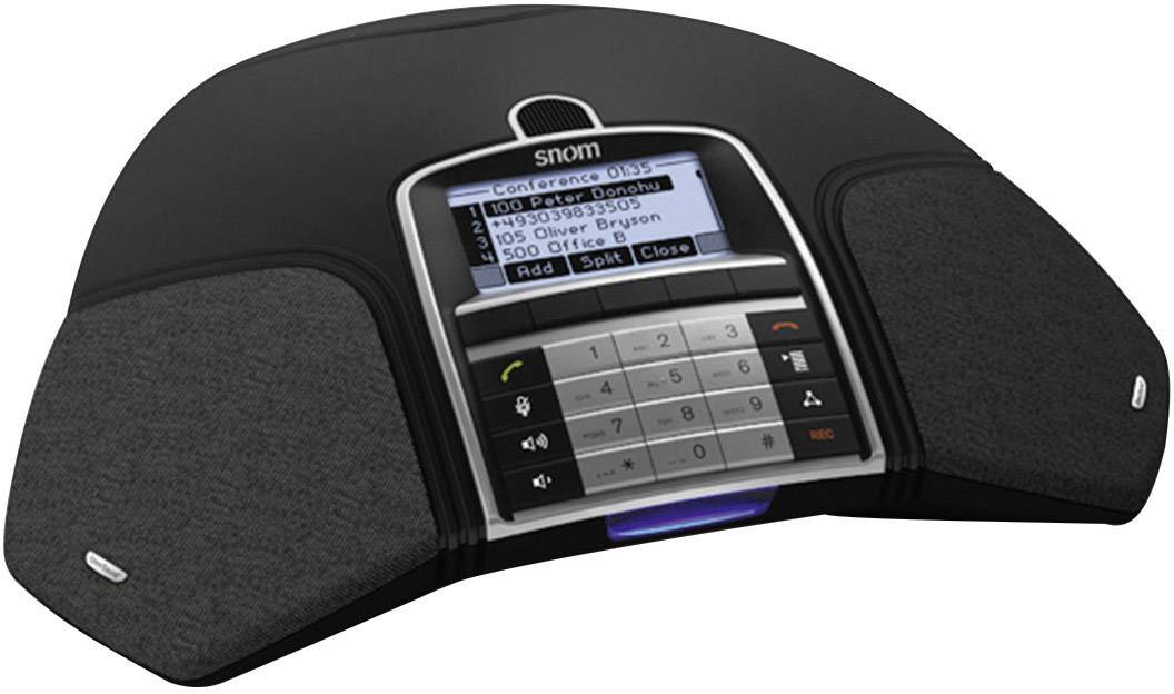 SNOM 2040 Konferenztelefon VoIP Schwarz
