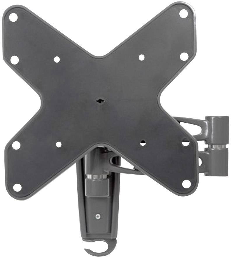 Manhattan 423755 1fach Monitor-Wandhalterung 58,4 cm (23") - 106,7 cm (42") Silber Neigbar, Schwenkbar