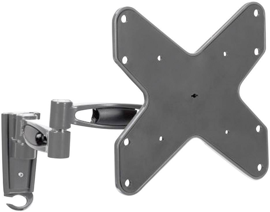 Manhattan 423755 1fach Monitor-Wandhalterung 58,4 cm (23") - 106,7 cm (42") Silber Neigbar, Schwenkbar