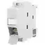 Metz Connect 1309107003-E Netzwerkdose Hutschiene CAT 6a Lichtgrau (RAL 7035) Metz Connect 1309107003-E Netzwerkdose Hutschiene CAT 6a Lichtgrau (RAL 7035)