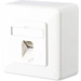 Metz Connect Netzwerkdose Aufputz CAT 6 1 Port Reinweiß Metz Connect Netzwerkdose Aufputz CAT 6 1 Port Reinweiß