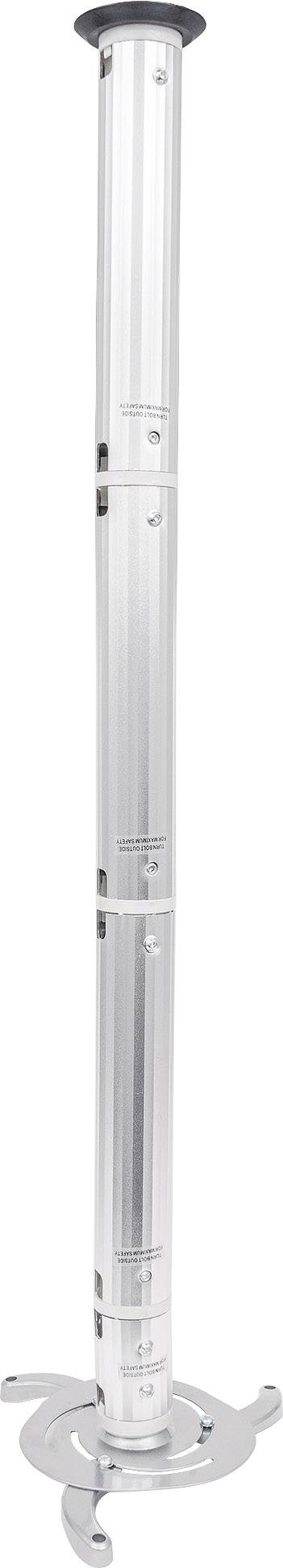 Manhattan 424820 Beamer-Deckenhalterung Neigbar, Drehbar Boden-/Deckenabstand (max.): 106cm Silber