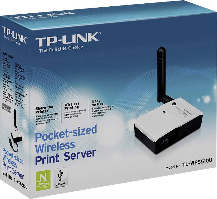 TP-LINK TL-WPS510U WLAN USB Printserver 54 MBit/s