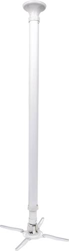 424868 Beamer-Deckenhalterung Neigbar, Drehbar Boden-/Deckenabstand (max.): 197cm Silber