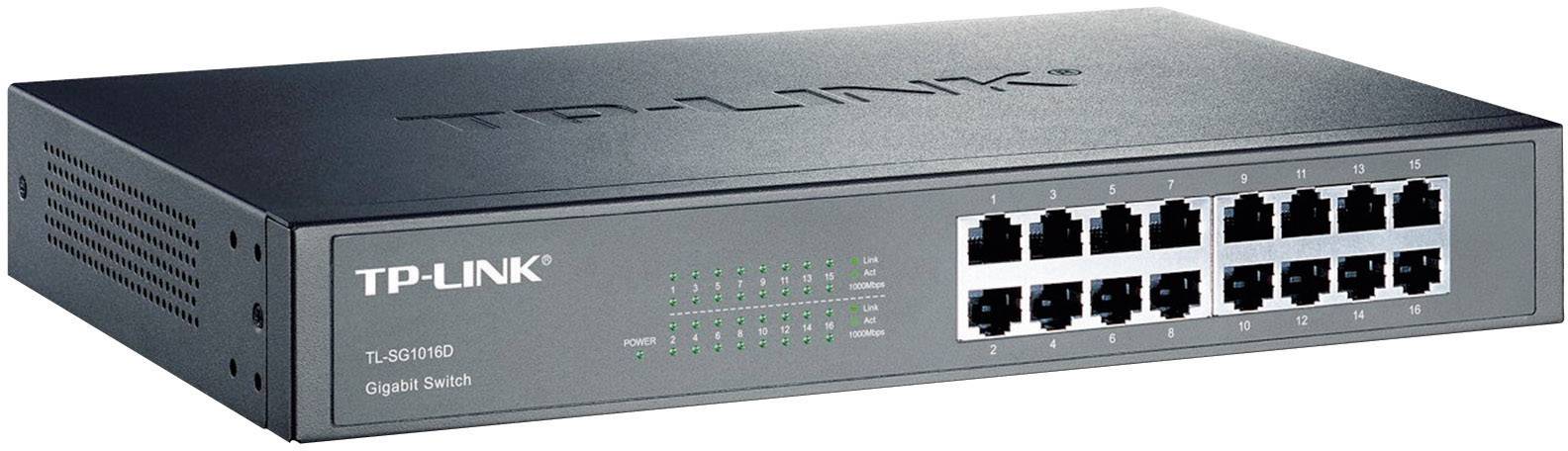 TP-LINK TL-SG1016D Netzwerk Switch 16 Port 1 GBit/s