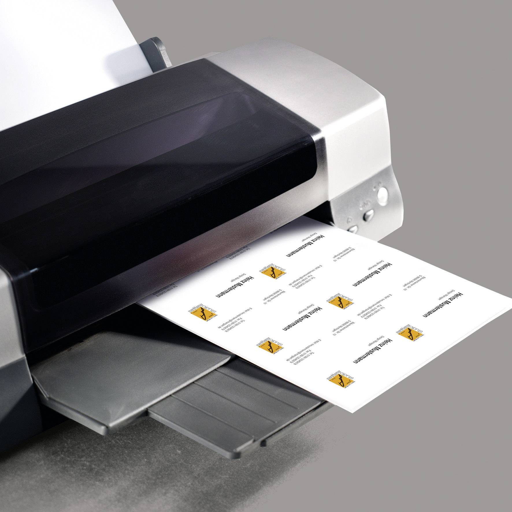 Sigel LP800 Bedruckbare Visitenkarten, glatte Kanten 85 x 55mm Hochweiß 100 St. Papierformat: DIN A4