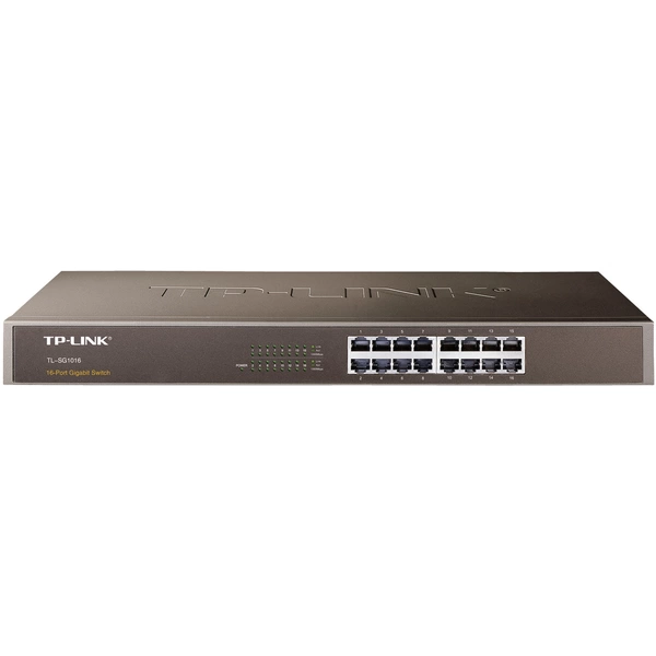 TP-LINK TL-SG1016 19 Zoll Netzwerk-Switch 16 Port 1 GBit/s TP-LINK TL-SG1016 19 Zoll Netzwerk-Switch 16 Port 1 GBit/s