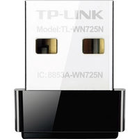 TP-LINK TL-WN725N WLAN Stick USB-A (USB 2.0) 150MBit/s TP-LINK TL-WN725N WLAN Stick USB-A (USB 2.0) 150MBit/s