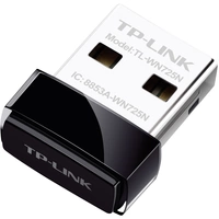 TP-LINK TL-WN725N WLAN Stick USB-A (USB 2.0) 150 MBit/s TP-LINK TL-WN725N WLAN Stick USB-A (USB 2.0) 150 MBit/s