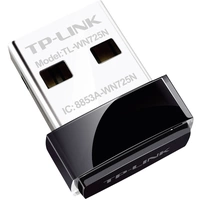 TP-LINK TL-WN725N WLAN Stick USB-A (USB 2.0) 150MBit/s TP-LINK TL-WN725N WLAN Stick USB-A (USB 2.0) 150MBit/s