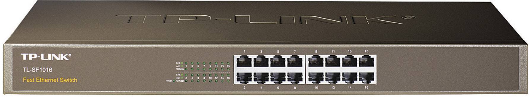 TP-LINK TL-SF1016 Netzwerk Switch TL-SF1016 V12.0 16 Port 100 MBit/s
