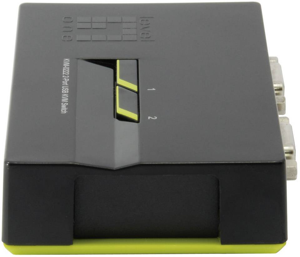 LevelOne 2 Port USB Desktop Switch