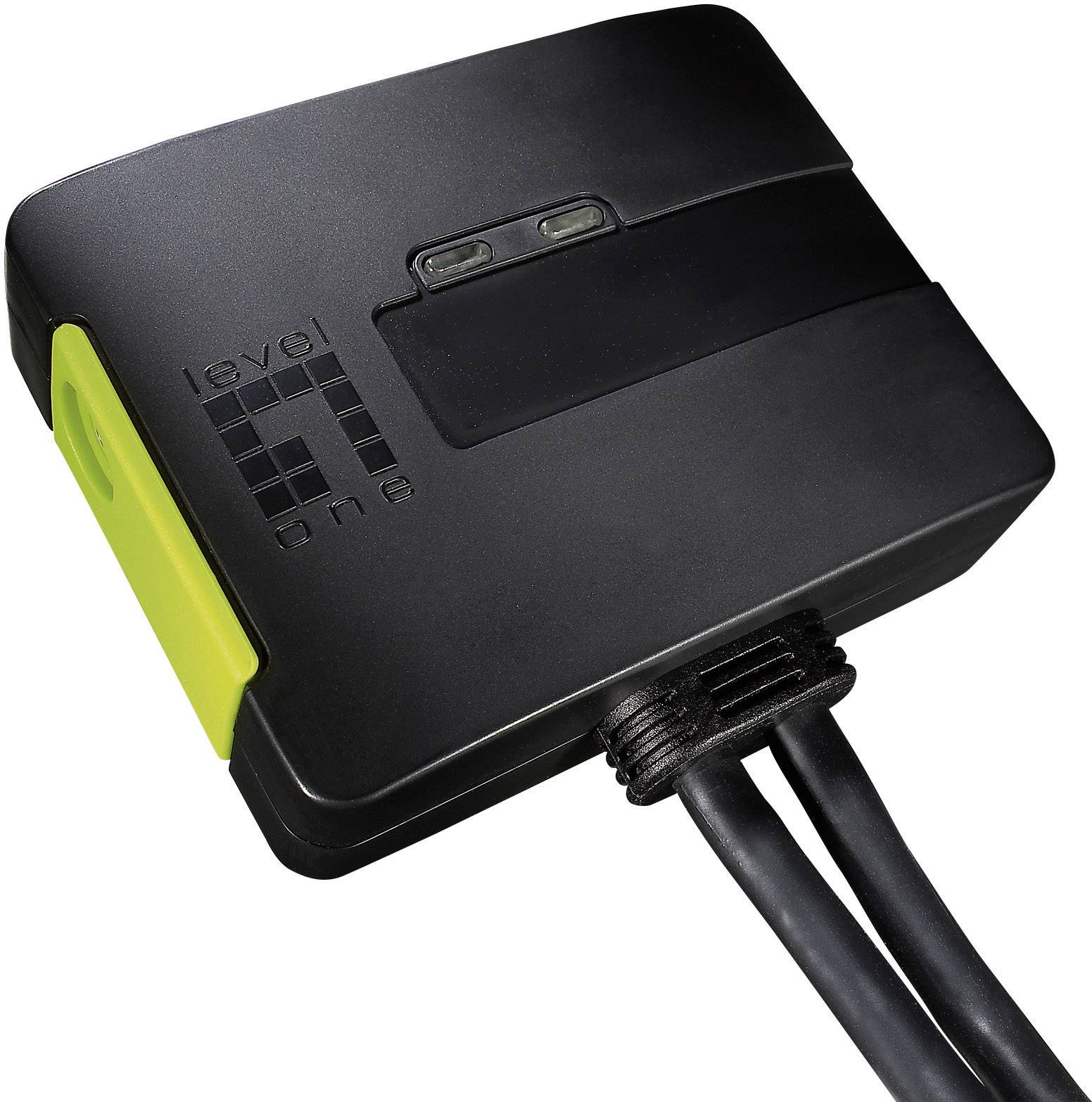LevelOne KVM Switch 2x USB KVM-0223 mit Audio