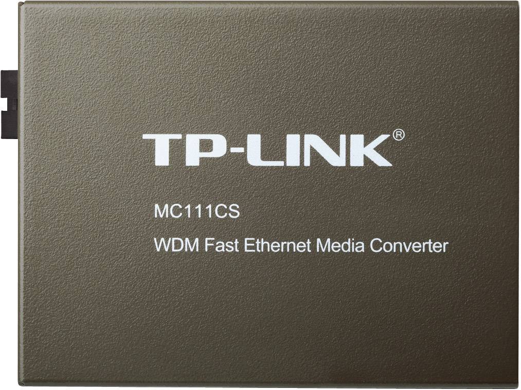 TP-LINK MC111CS LAN, SFP Netzwerk-Medienkonverter 100 MBit/s