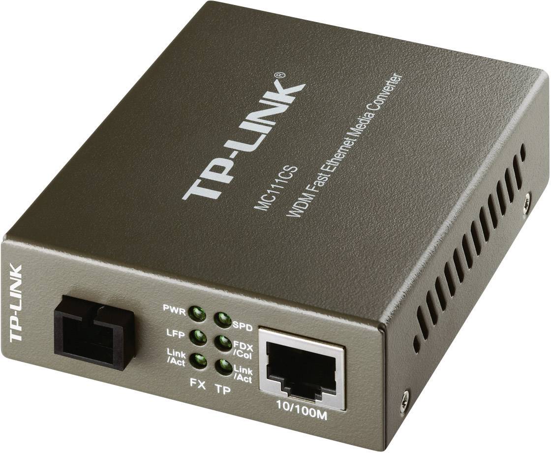 TP-LINK MC111CS LAN, SFP Netzwerk-Medienkonverter 100 MBit/s