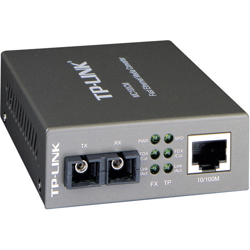 Convertisseur de média réseau TP-LINK MC100CM LAN, SC Simplex 100 MBit/s