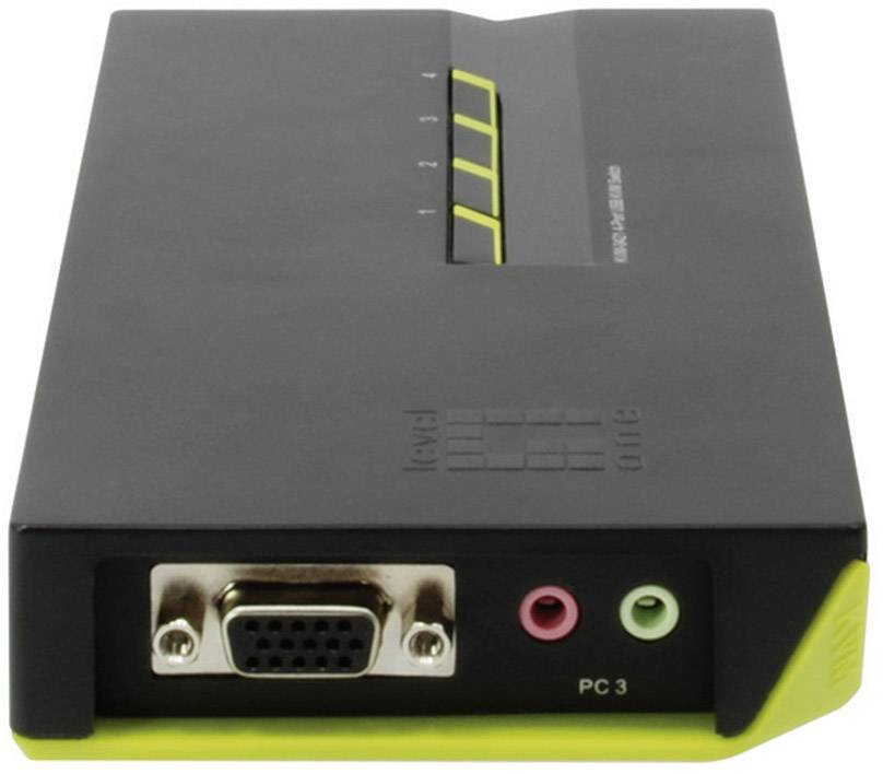 LevelOne KVM-0421 4 Port 2048 x 1536 Pixel