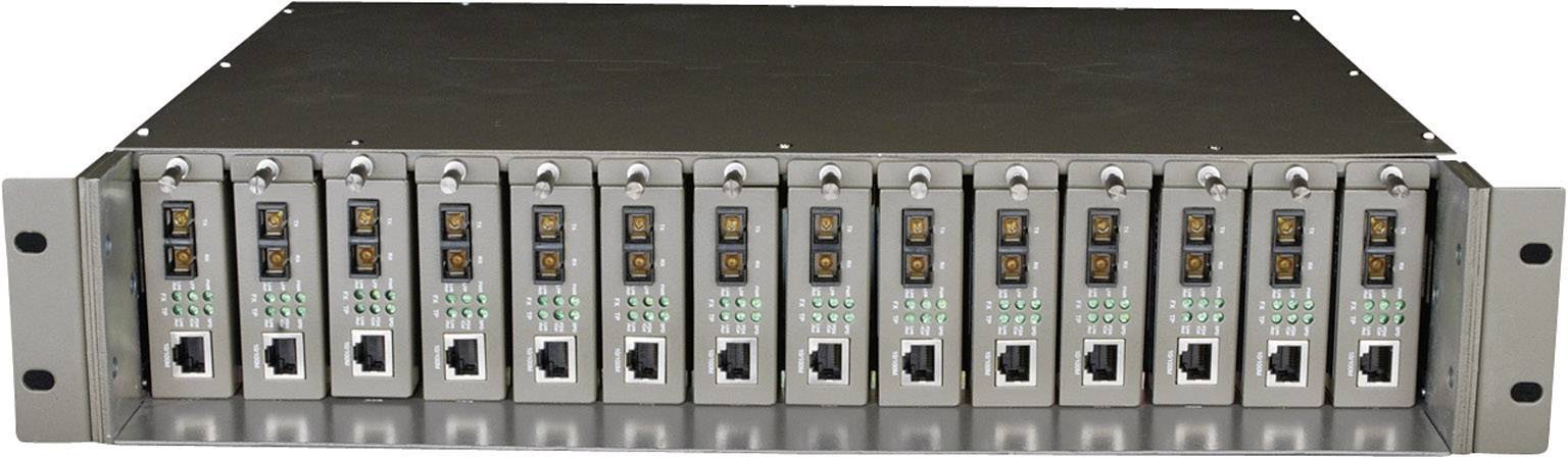 TP-LINK Rackmountgeh�use f.Konverter 14-Slot,f.Medienkonverter2U -