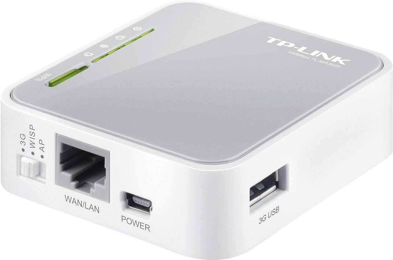 TPLINK TLMR3020 WLAN Router 2.4GHz 150MBit/s versandkostenfrei voelkner