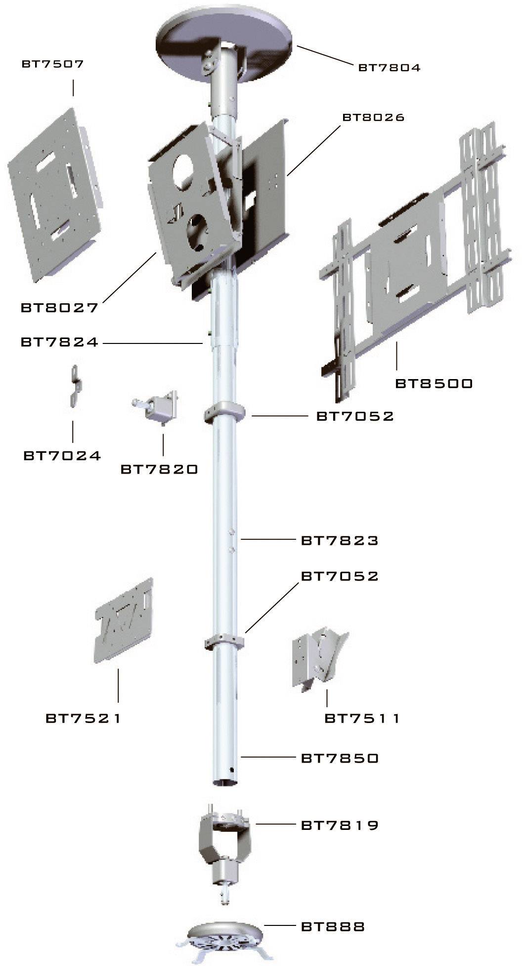 B-Tech BT7521 - silber