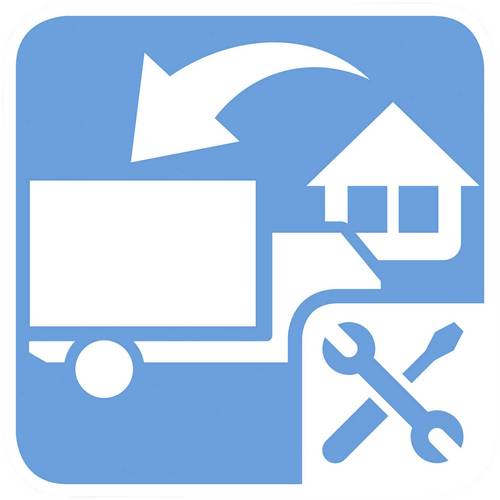 Servicepaket  XL : Lieferung + Anschluss + Altgerätemitnahme + Verpackungsentsorgung für
