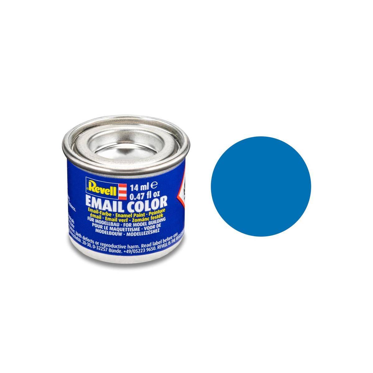 Modellbau-Farbe auf Kunstharzbasis, blau matt, RAL 5000, 14 ml