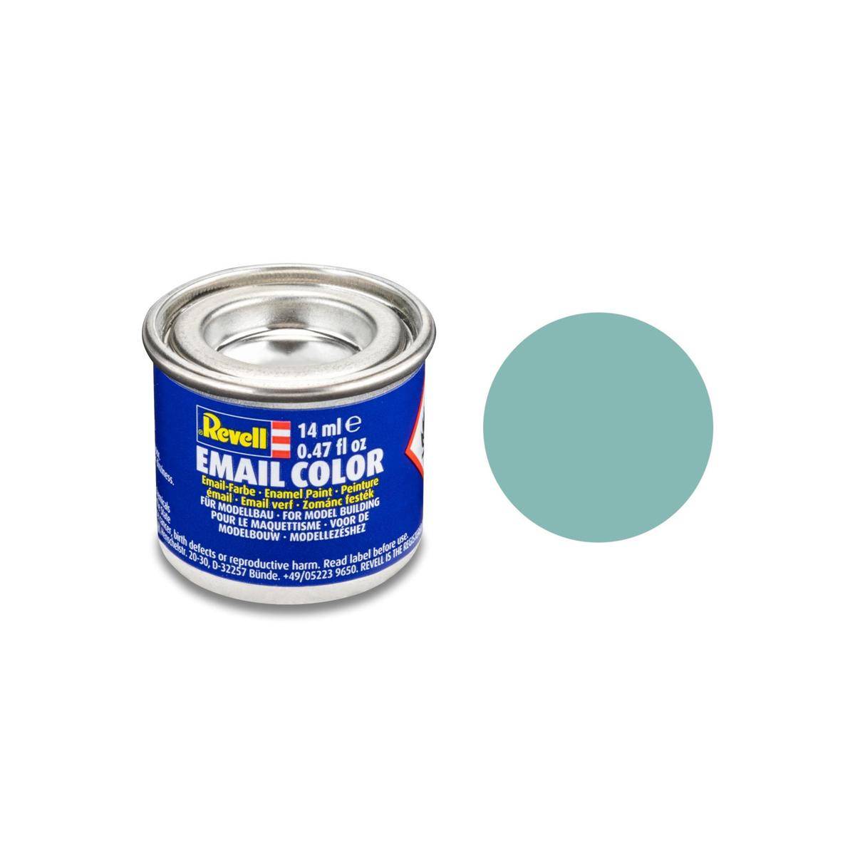 Modellbau-Farbe auf Kunstharzbasis, hellblau, matt, 14 ml