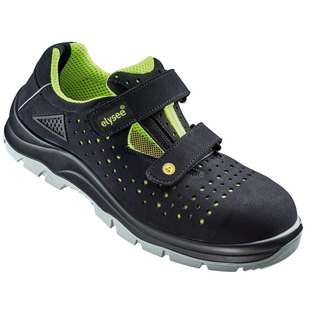 FARINI -ESD -Sandalen 34496 Gr.46 ELYSEE -Schwarz-Gelb EN ISO 20345:2011 S1P