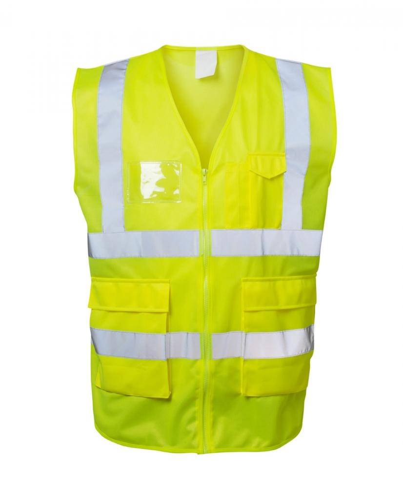 ALBIN Warnschutzweste Gelb SAFESTYLE® EN ISO 20471/2, EN ISO 13688 23510 Gr.M