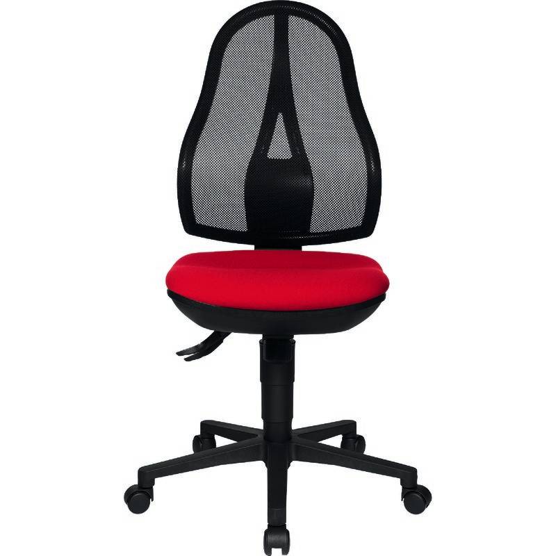 Topstar Drehstuhl Open Point SY, ohne Armlehnen, rot