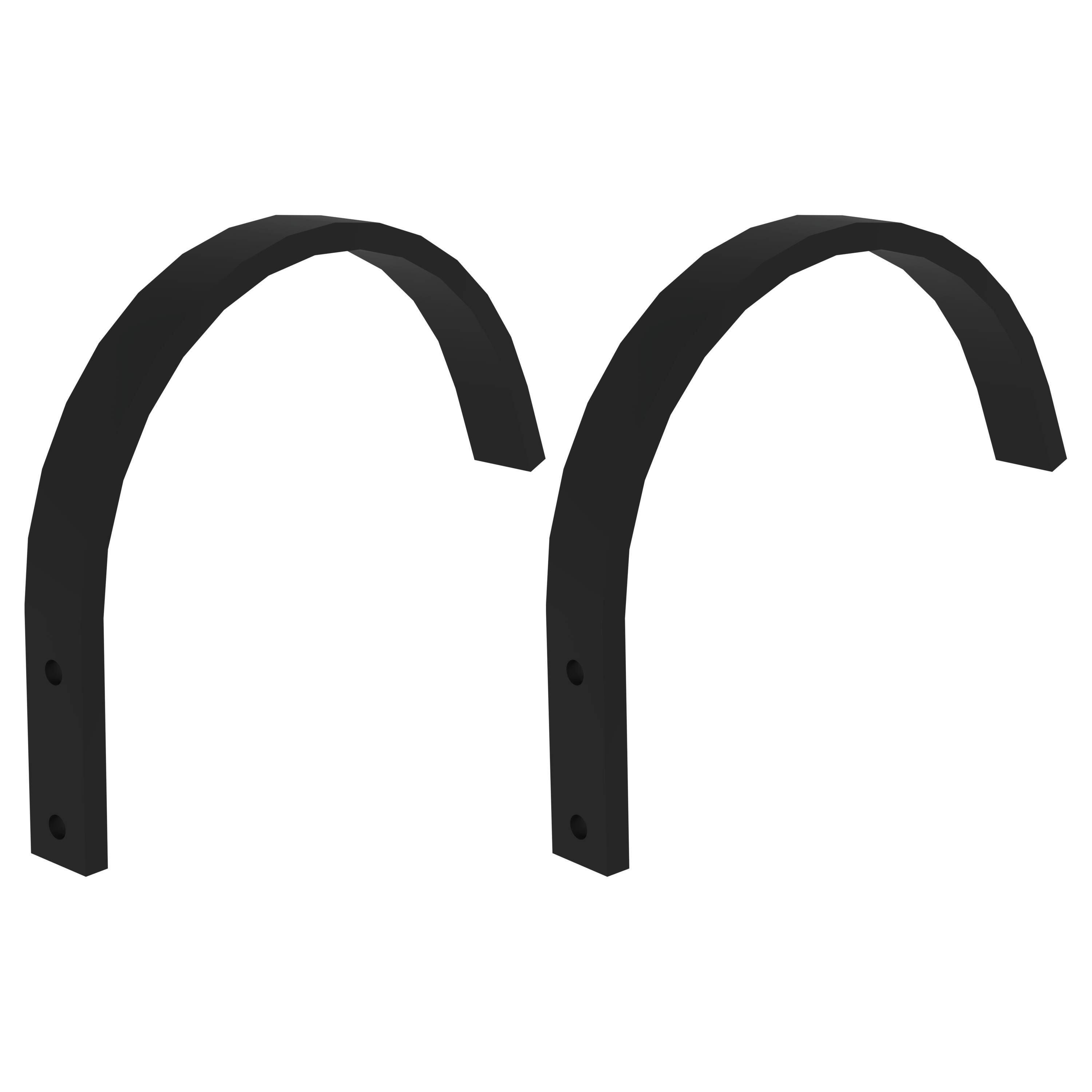 Munk Haken für Spezialleiter, rund bis 200 mm