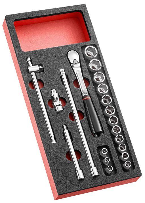 Facom MODM.JL161-36 Modul Steckschluessel 3/8'''' JL.161 20tl