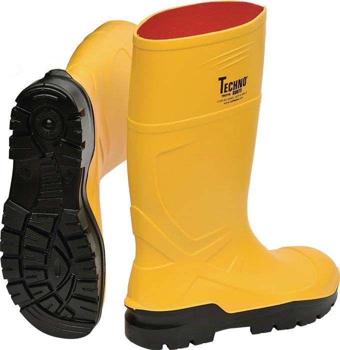 TECHNO BOOTS 35332-40 Sicherheitsstiefel Rönne Größe 40 gelb S5 SR CI FO EN ISO
