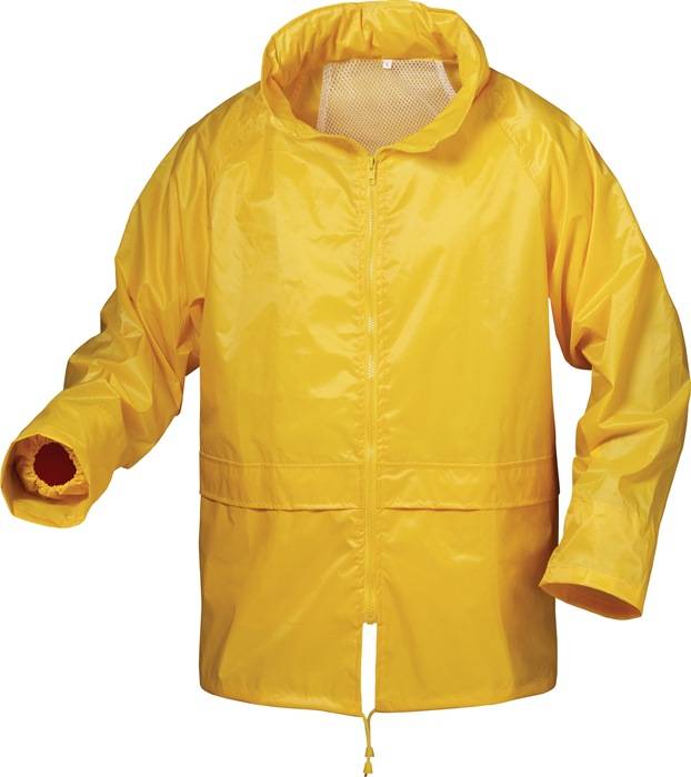 CRAFTLAND 2121-2 Regenschutzjacke Herning Größe L gelb