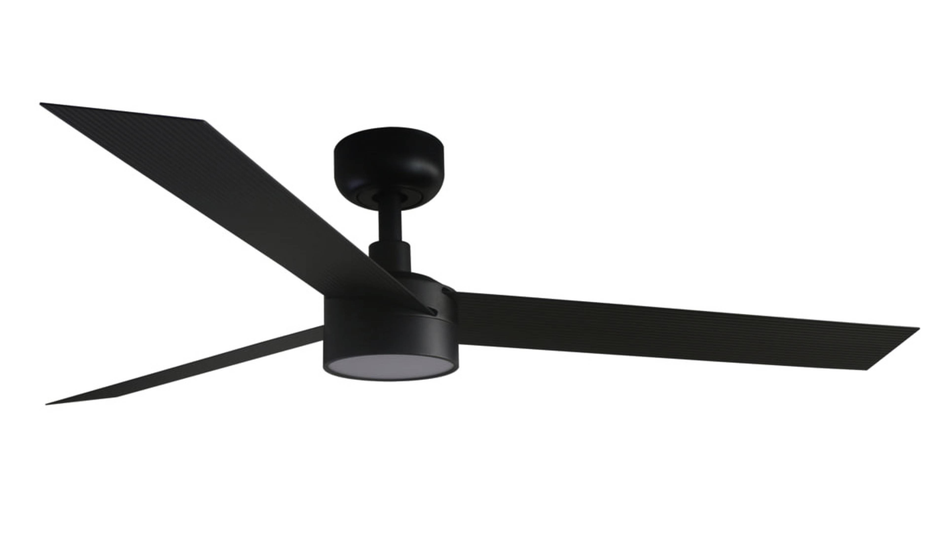 Energiespar Deckenventilator Cruiser L Schwarz mit LED