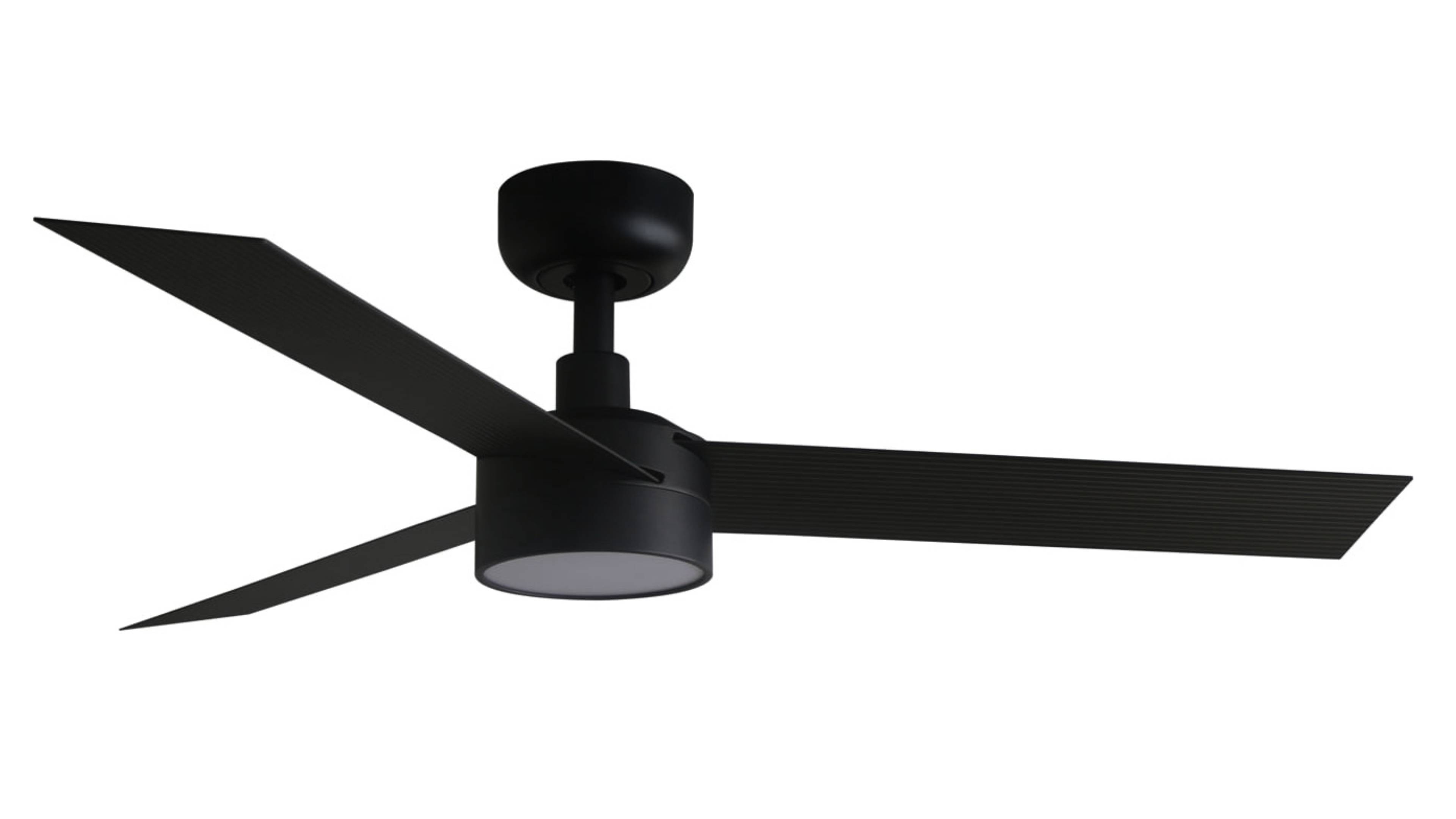 Energiespar Deckenventilator Cruiser S Schwarz mit LED