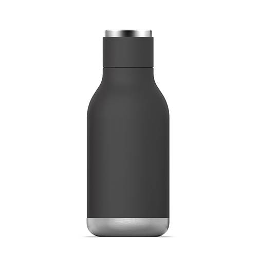 Asobu Urban - SBV24, 460 ml, Tägliche Nutzung, Schwarz, Edelstahl, Schraubdeckel