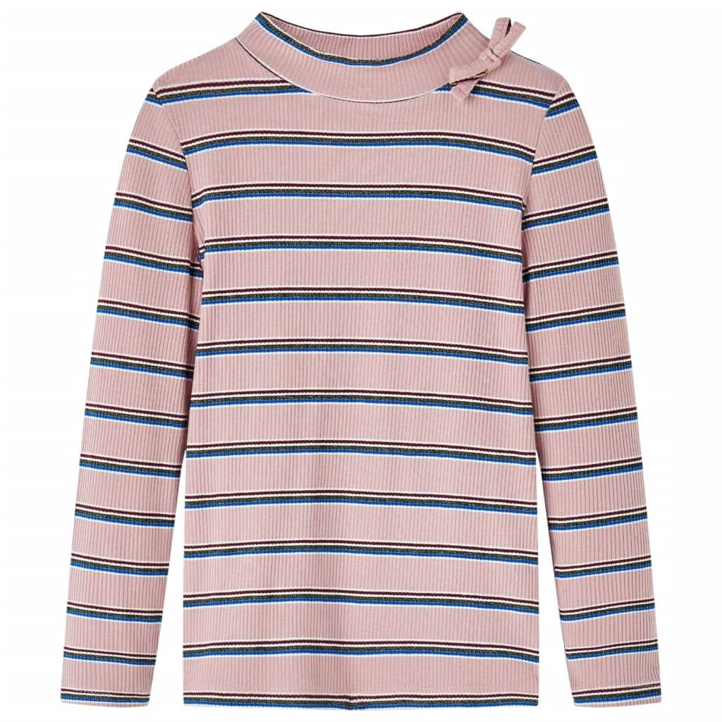 Kinder-Langarmshirt Hellrosa 140
