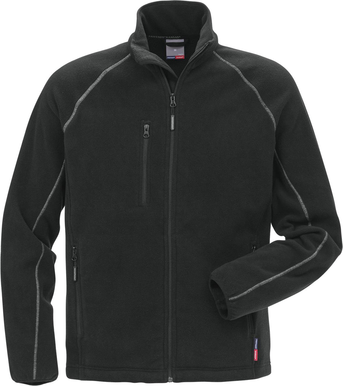 Fristads Kansas 120960-940 Fleece-Jacke 4004 FLE Schwarz Gr.L