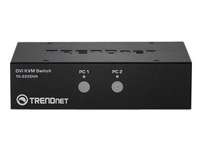 TRENDnet KVM 2-port DVI Switch Kit Signalsteuerung KVM KVM Switches