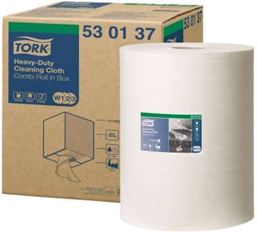 Essity 530137 Tücher 530w Tork, 32x38 weiß, Rolle Vliesstoff