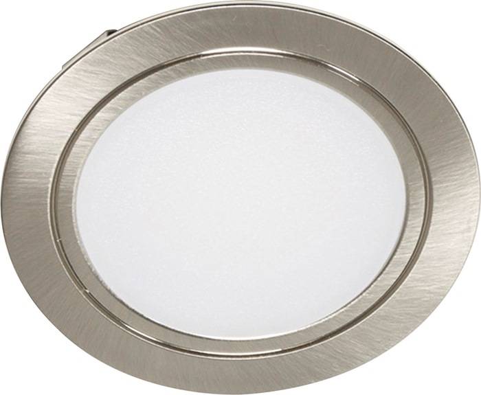 L&S 2000011 Einbauleuchte Chip 58 Edelstahl 12 V 4 W emotion