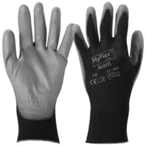 Ansell Handschuh 11-601 Gr.7 Hy-Flex Lite grau-schwarz