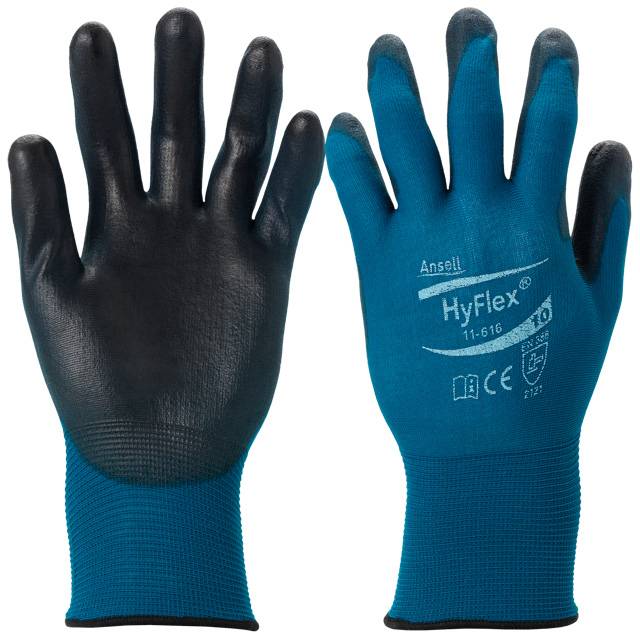 Ansell 11-616 Gr. 8 HyFlex®, Nylon, PU, Strickhandschuh